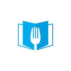 Abstract Fork Vector , Food Logo