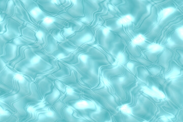 realstic shining water