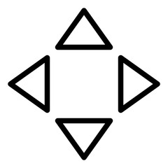 arrow line style icon. suitable for the needs of your creative project