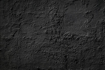 rough and aged and  bumpy texture concrete black background
