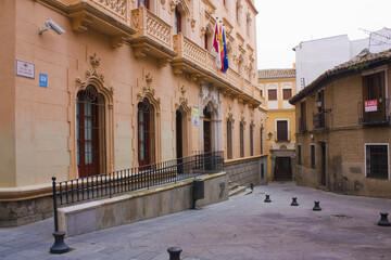 Fototapeta na wymiar Building of General Treasury of Social Security in Toledo, Spain