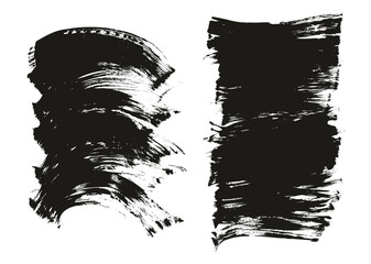 Flat Fan Brush Regular Curved & Long Background Mix High Detail Abstract Vector Background Mix Set 