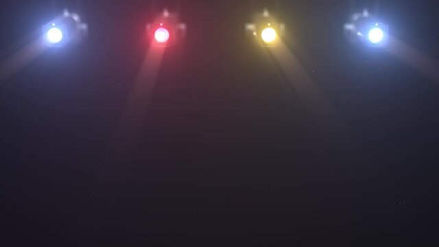 3D background, Spotlight ON، 3D background, theatrical spotlight