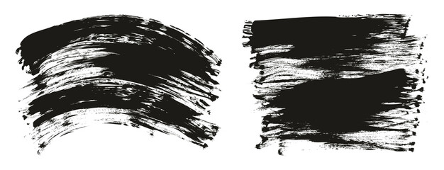 Flat Fan Brush Regular Curved & Long Background Mix High Detail Abstract Vector Background Mix Set 