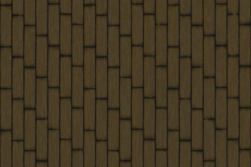 wooden floor brick pattern