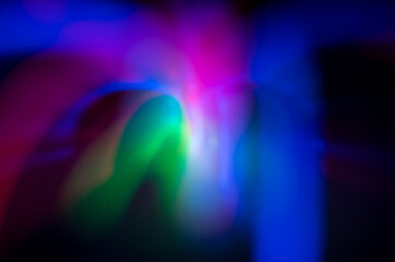 Abstract pattern of city lights