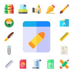 write icon set