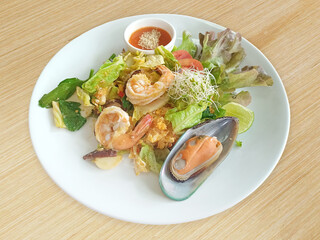 Dried Seafood Suki, Thai Food