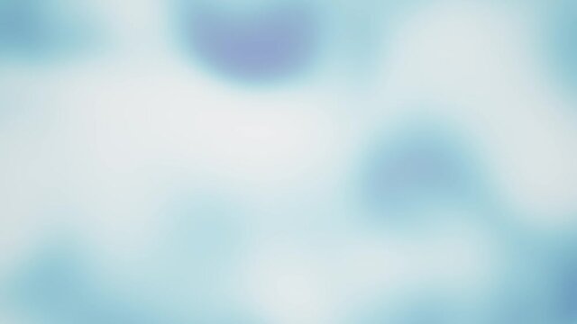 Blue blurred abstract background. Seamless looping animation.