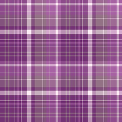 Seamless pattern in stylish violet colors for plaid, fabric, textile, clothes, tablecloth and other things. Vector image.
