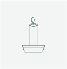 christmas simple icon. illustration for web and mobile design.