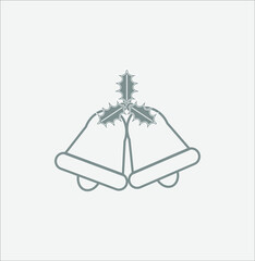 christmas simple icon. illustration for web and mobile design.