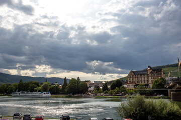 View of the Moselle, panorama view