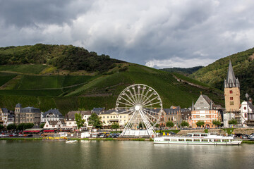 View of the Moselle, panorama view