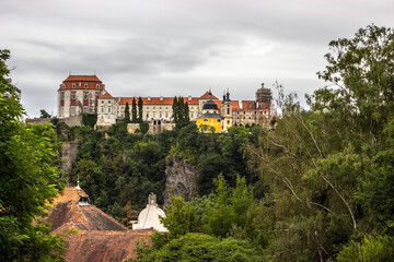 Fototapeta premium The castle Vranov nad Dyji in the Czech Republic 6