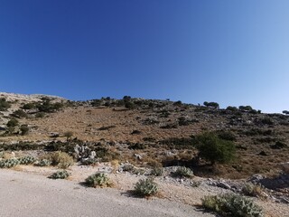 view of the mountains