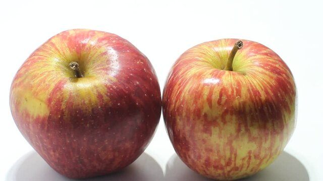Fresh Apple on white background