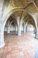 Fototapeta premium The Cloister of Villa Cimbrone in Ravello, Italy