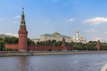 Moscow Kremlin Wall panorama