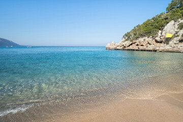 Naklejka na ściany i meble Cala Luna beach, Sardinia, Italy