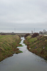 Fototapeta premium the river thames in samsun terme