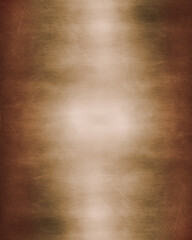 Sheet of copper hevilly scratched