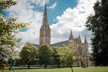Obraz premium Salisbury Cathedral