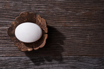 handmade coconut shell soap dish