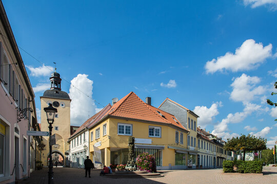 kirchheimbolanden, vorstadtturm und neue allee