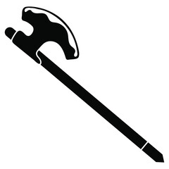 War axe silhouette