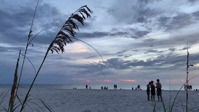 Sunset At Marco Island Florida By South Beach 