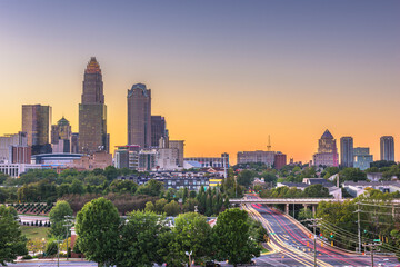Charlotte, North Carolina, USA Skyline