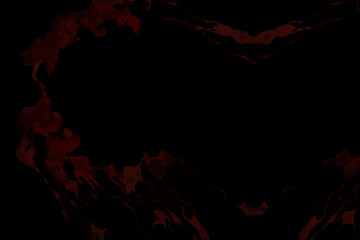 Red design pattern on Black background .Abstract wallpaper. Black wallpaper.