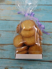 Biscuits sablé dans un sachet