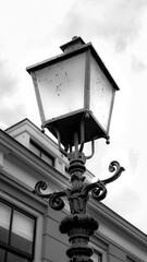 Fototapeta na wymiar street lamp on a wall