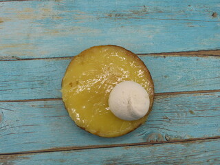 Tarte au citron et meringue