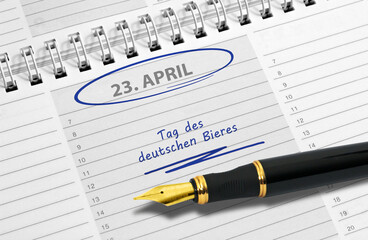 23. April, Tag des deutschen Bieres