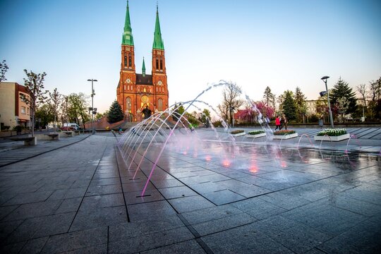 Basilika St. Antonius, Rybnik, Polen, Neugotisch, Gotik