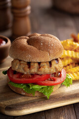 Grilled Turkey Burger