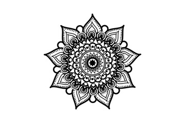 classic mandala ornament design illustration