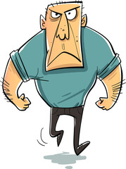 Angry man