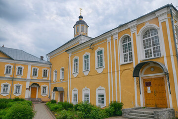Fototapeta na wymiar Church of John the Baptist (Predtechenskaya church, XVIII century, baroque). Smolensk city, Smolensk Oblast, Russia.