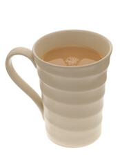 Mug of Tea on white background