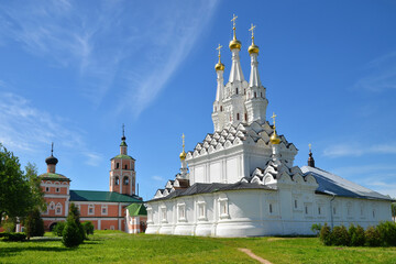 Fototapeta na wymiar St. John monastery (Ioanno-Predtechensky monastery). Vyazma town, Smolensk Oblast, Russia.