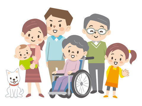 2 261 Best 三世代家族images Stock Photos Vectors Adobe Stock