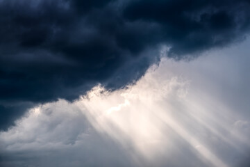 Cloudscape with a Light