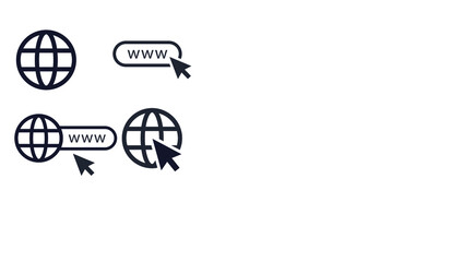 www icons pack flat vector