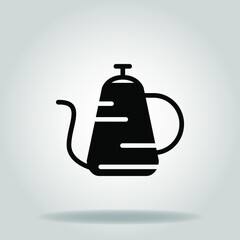 kettle icon or logo in  glyph
