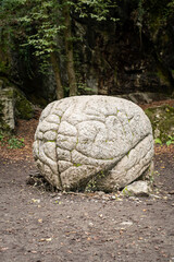 Stein Gehirn im Neandertal