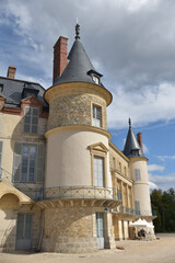 Fototapeta na wymiar Tours du château de Rambouillet en France